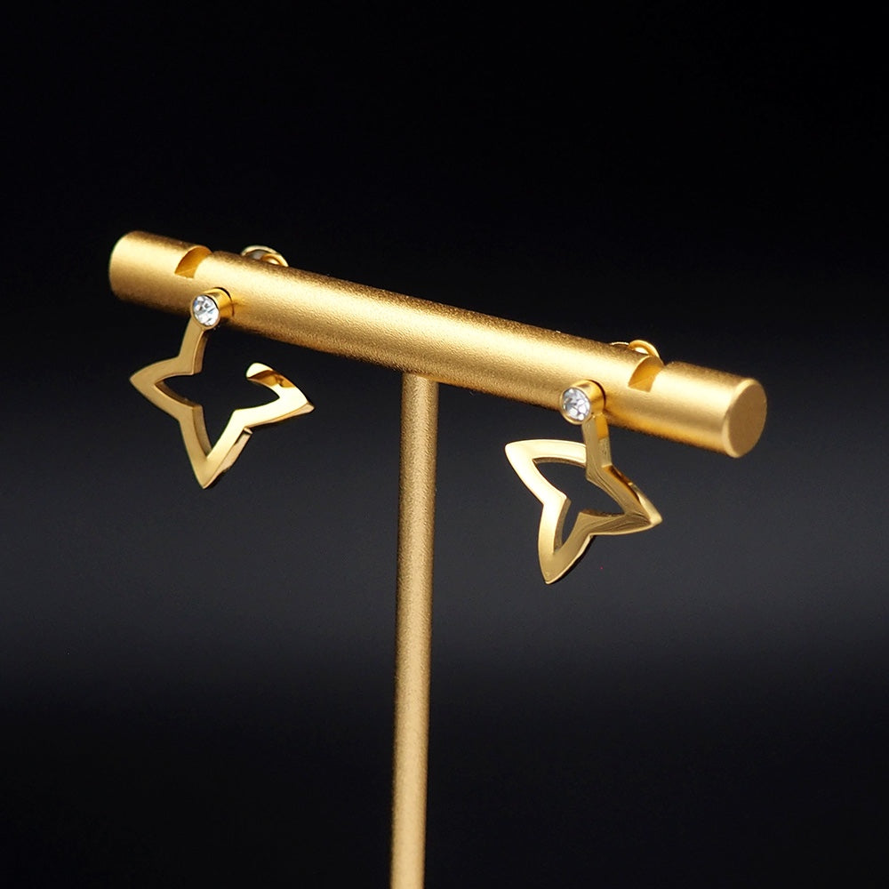 Louis Vuitton Blossom Mini Hoops 18K Gold Earrings