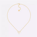 Dior Petit Pearl 18K Gold Necklace