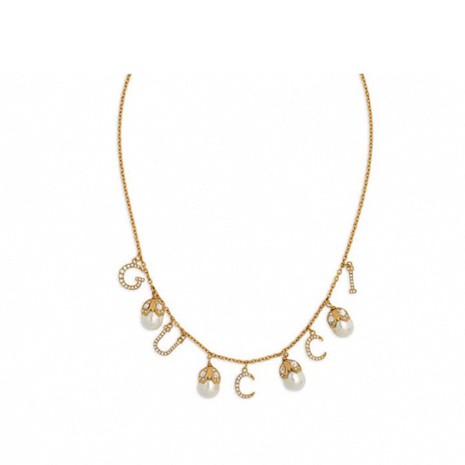 Gucci Double Fashion Show Chain 18K Gold Necklace