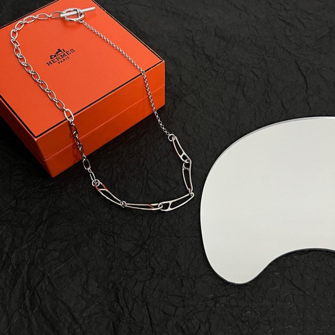Hermes Chaine D'ancre Chain 18K Gold Necklace