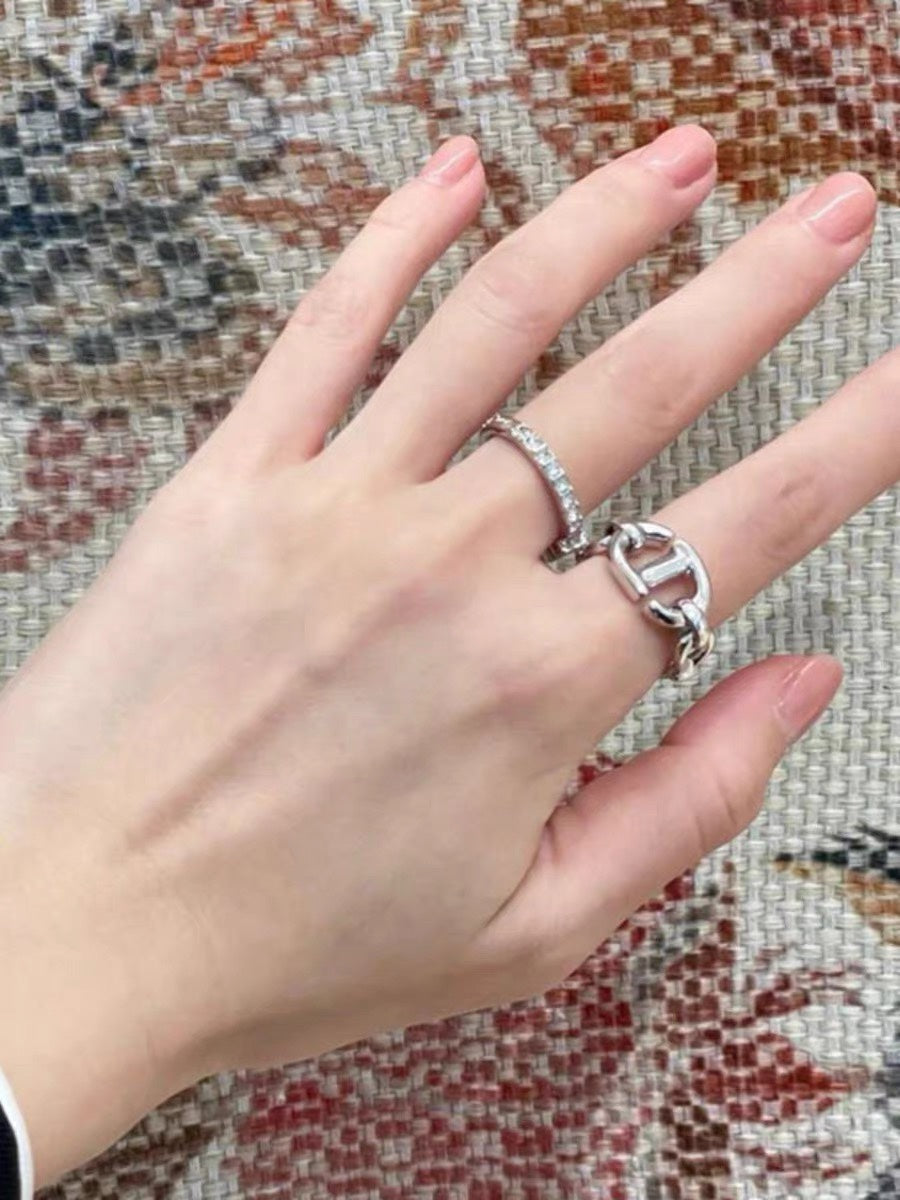 Hermes Farandole 18K Gold Ring
