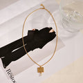 Dior Square 18K Gold Necklace