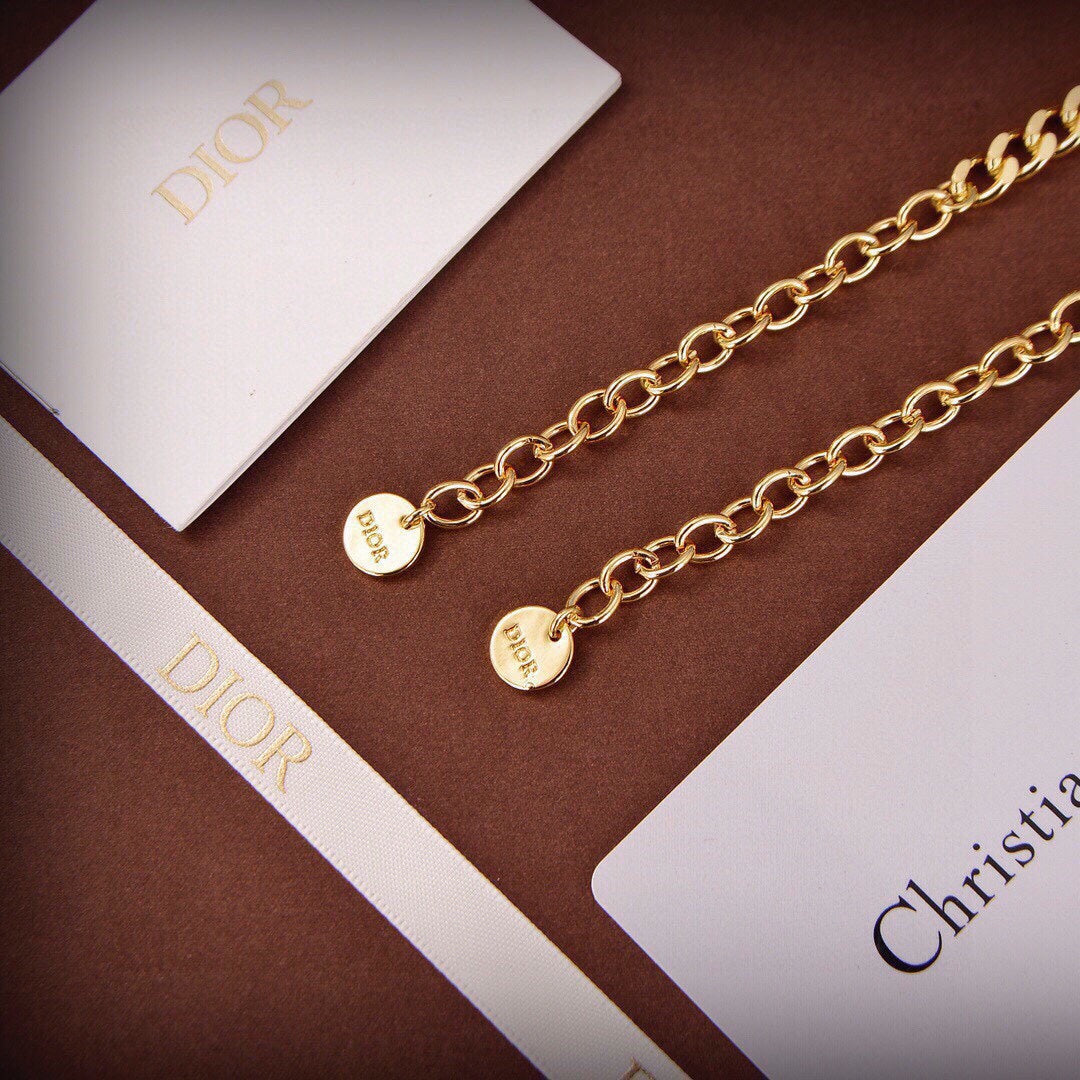 Dior 30 Montaigne 18K Gold Necklace