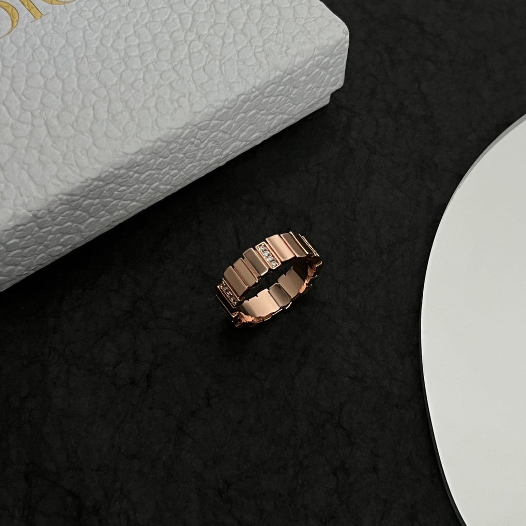 Dior Gem Diamond 18K Gold Ring