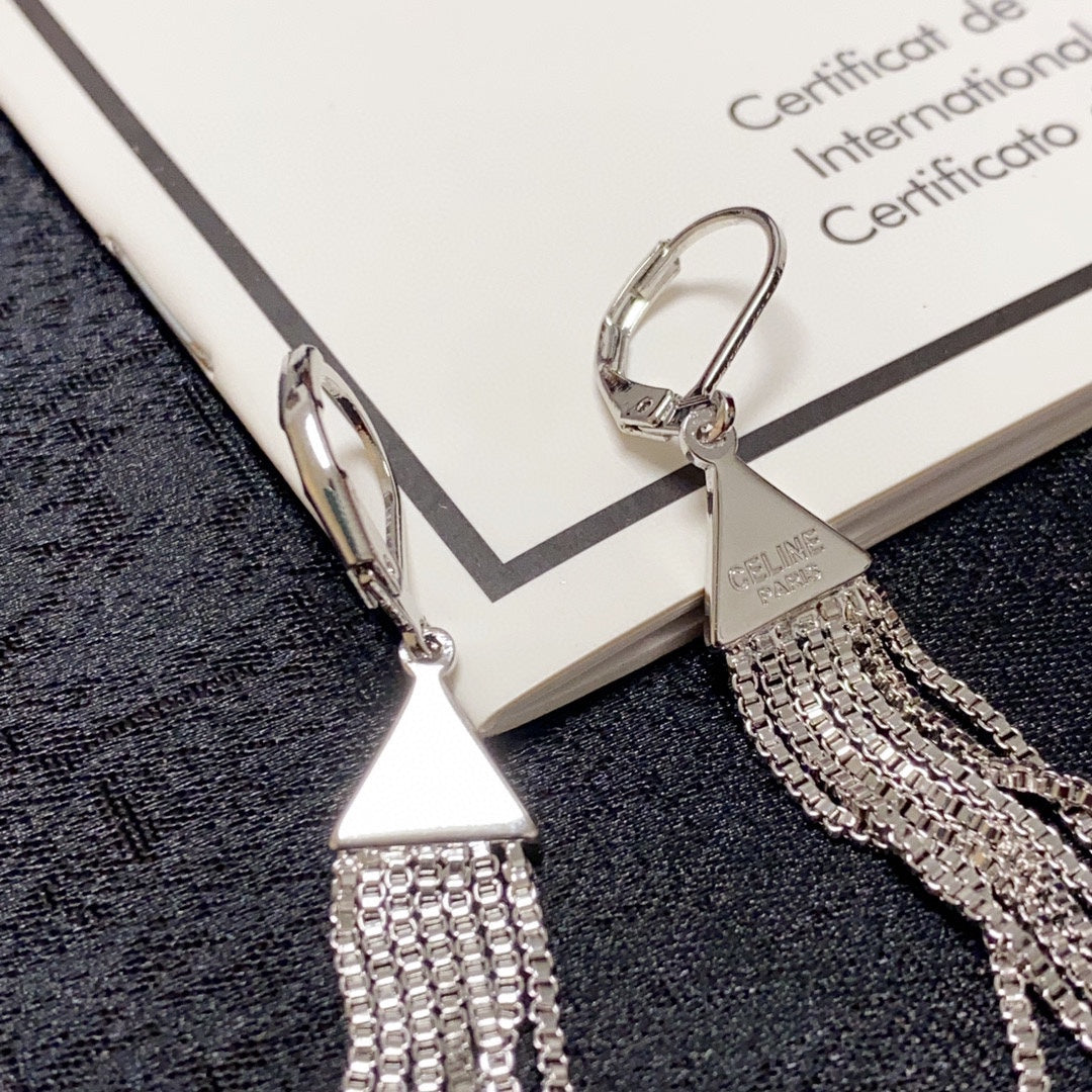 Celine 18K Gold Earrings