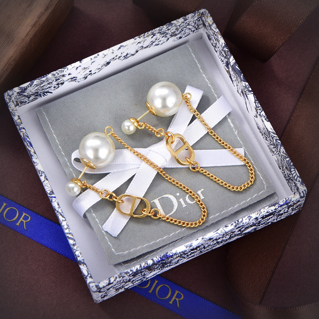 Dior Tribales 18K Gold Earrings