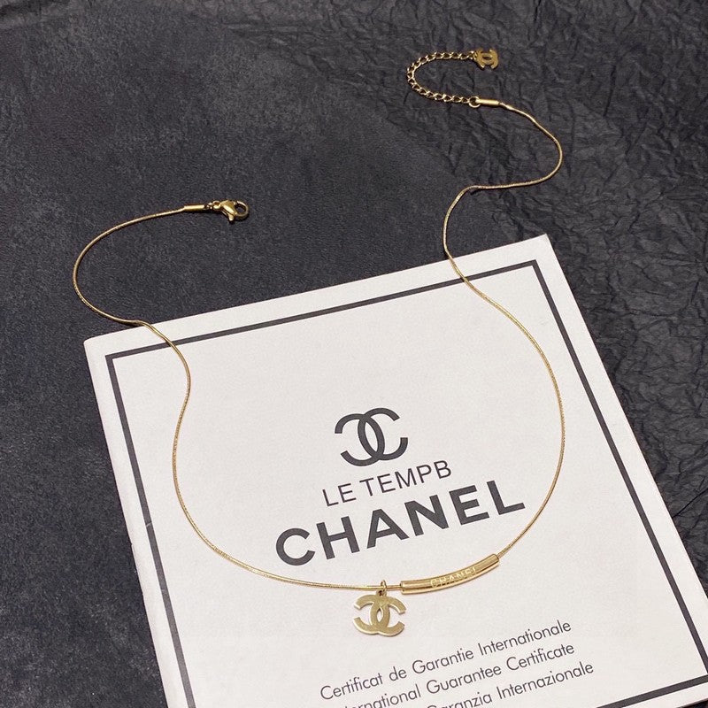 Chanel Gold 18K Gold Necklace
