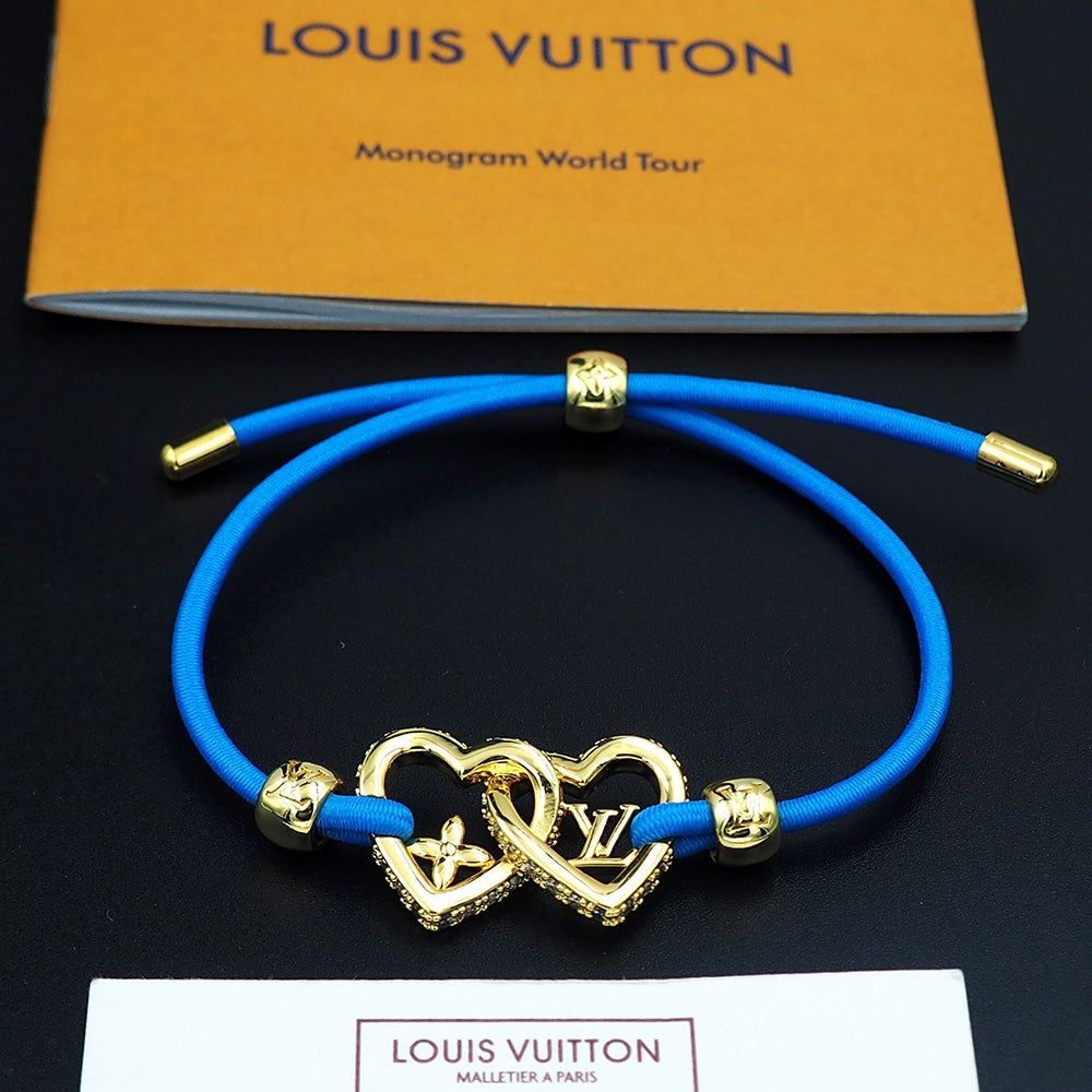 Louis Vuitton My Love Blue 18K Gold Bracelet