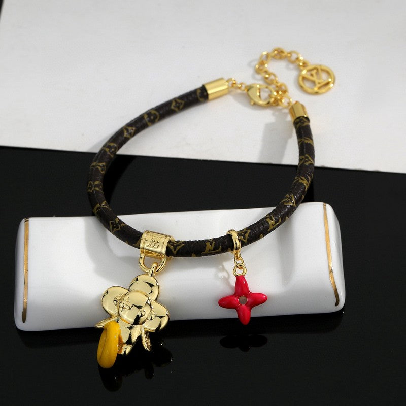 Louis Vuitton Circle 18K Gold Bracelet