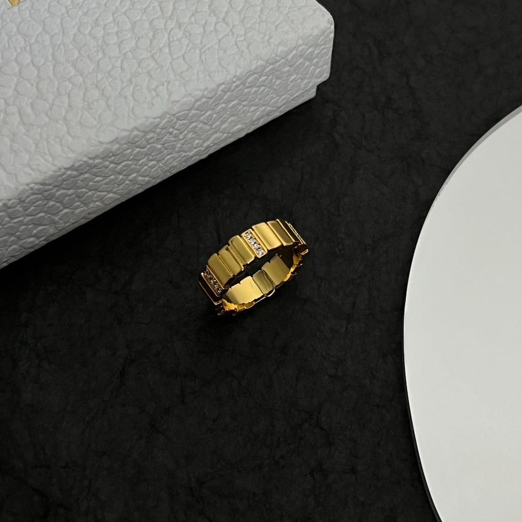 Dior Gem Diamond 18K Gold Ring
