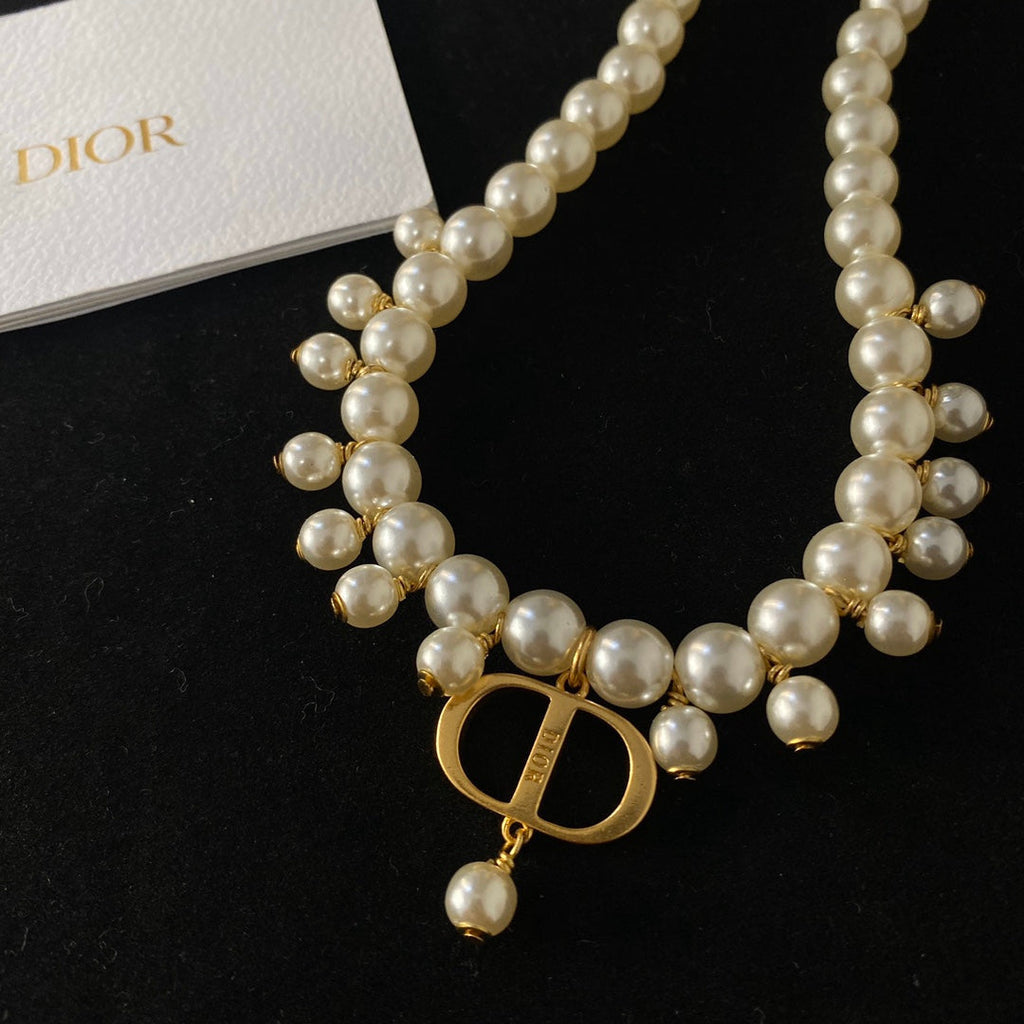 Dior Pearls 18K Gold Necklace