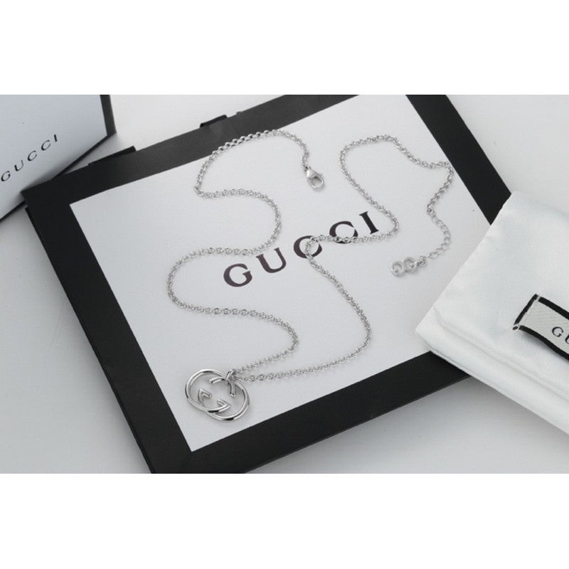 Gucci Double Classic 18K Gold Necklace