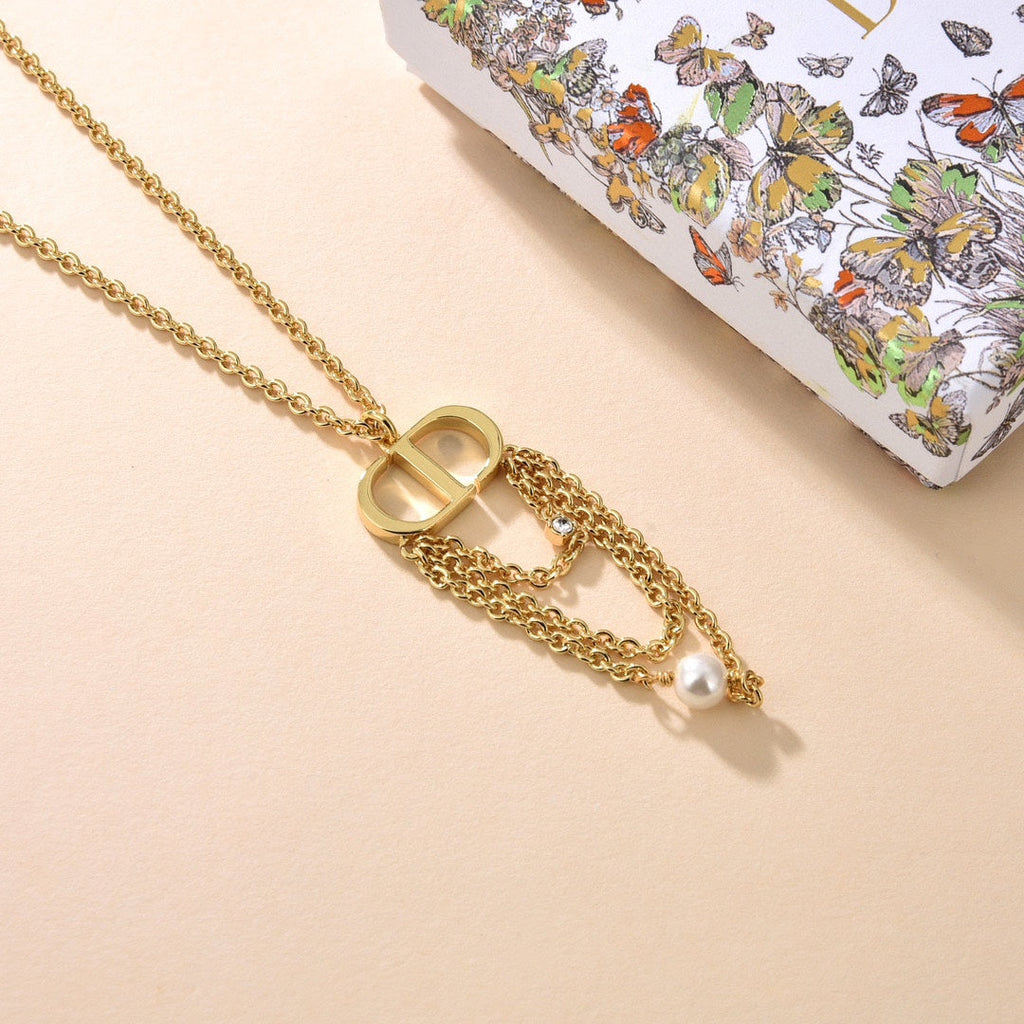 Dior Chain 18K Gold Necklace