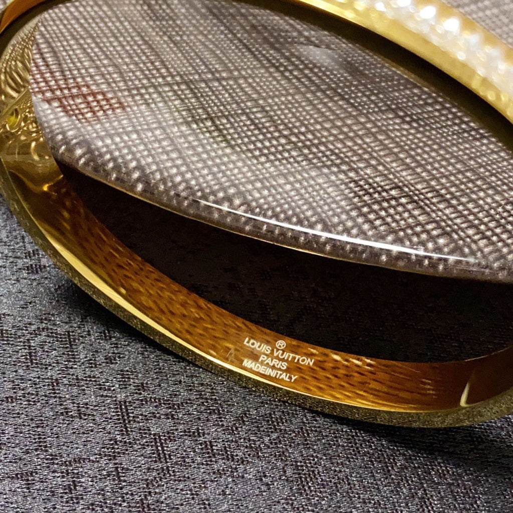 Louis Vuitton Crystals 18K Gold Bracelet