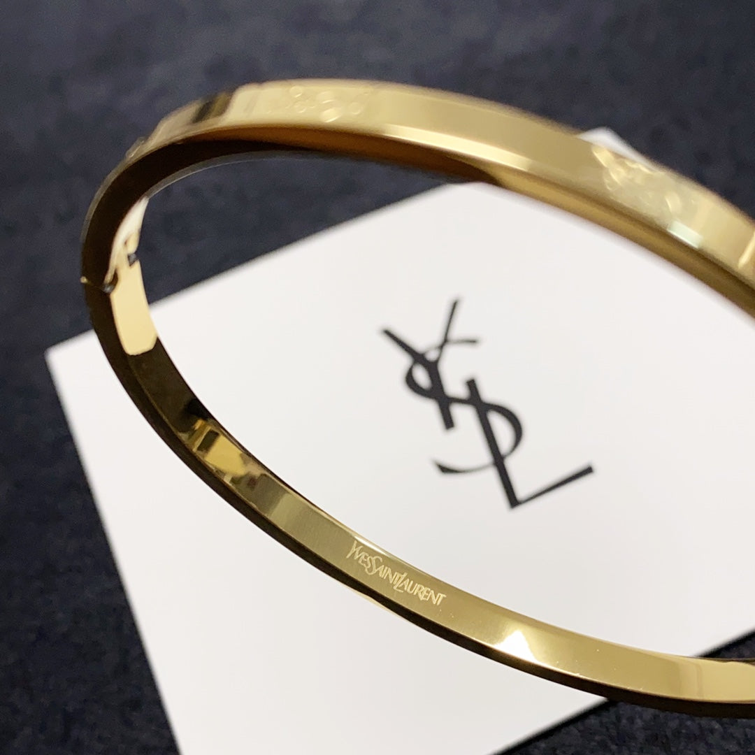 YSL 18K Gold Bracelet