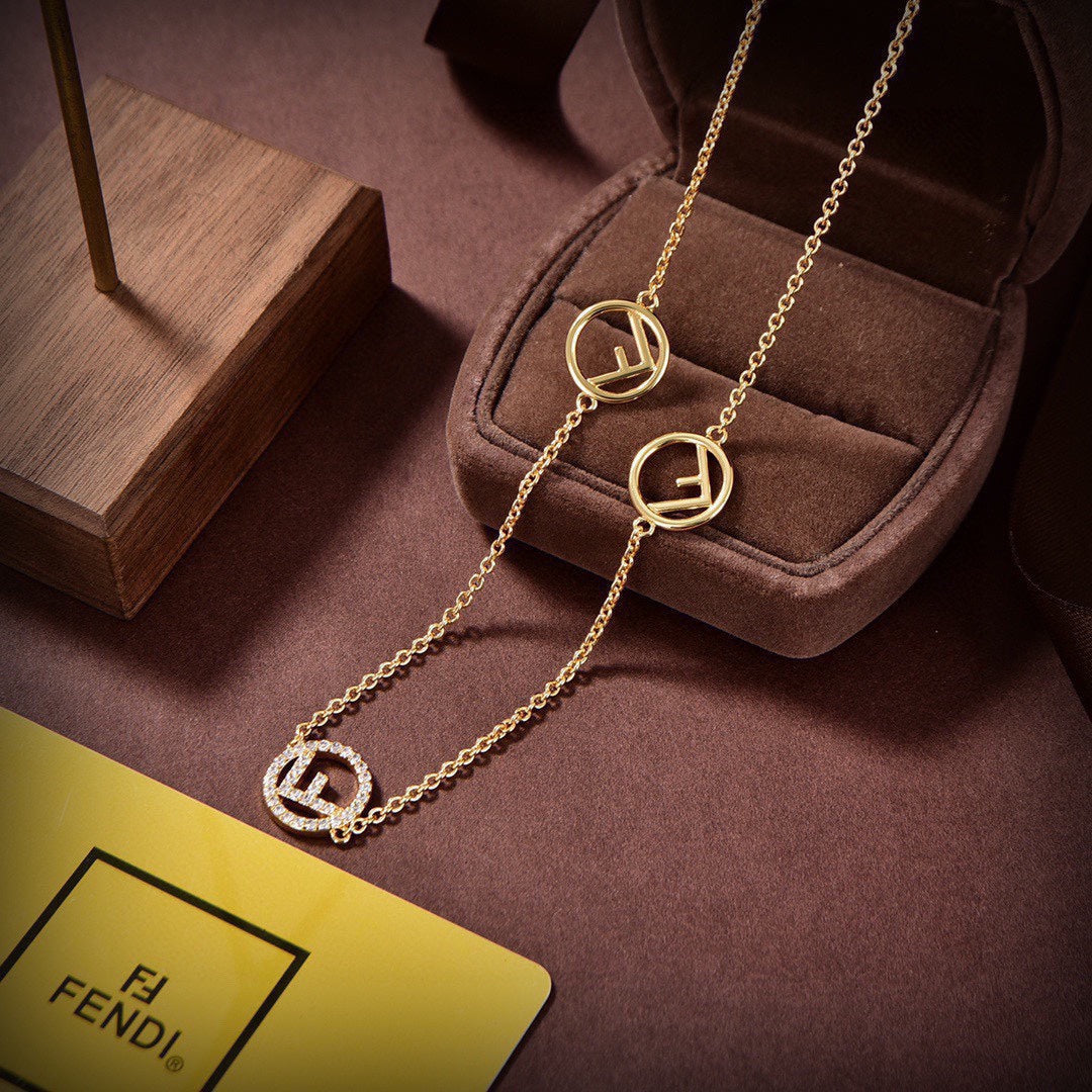 Fendi is 18K Gold Necklace