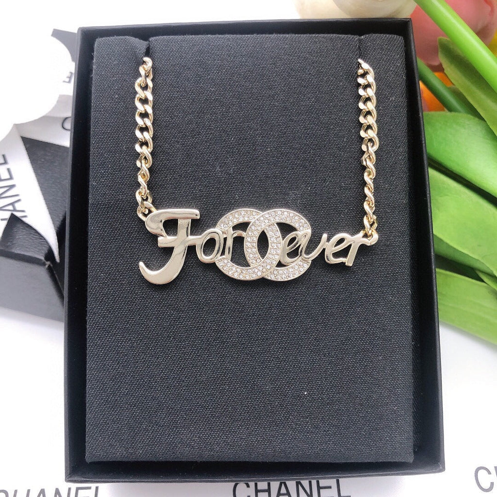 Chanel Forever 18K Gold Necklace