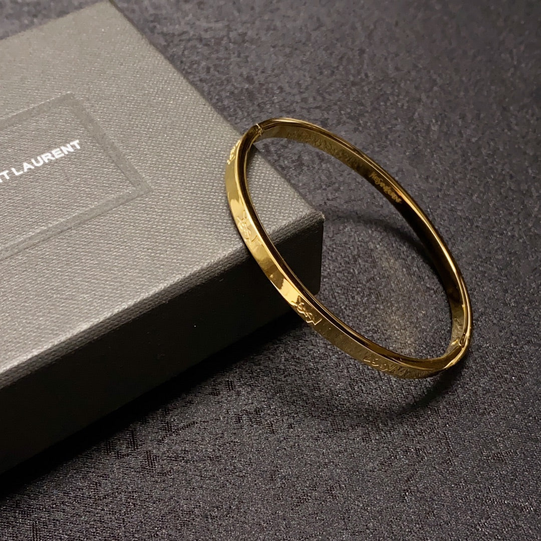 YSL 18K Gold Bracelet