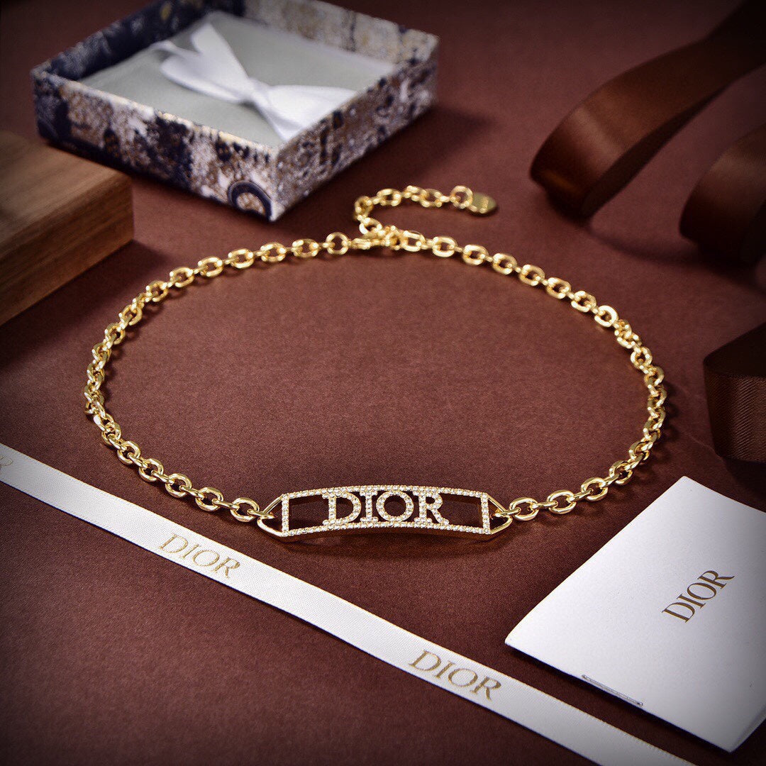 Dior Revolution 18K Gold Necklace