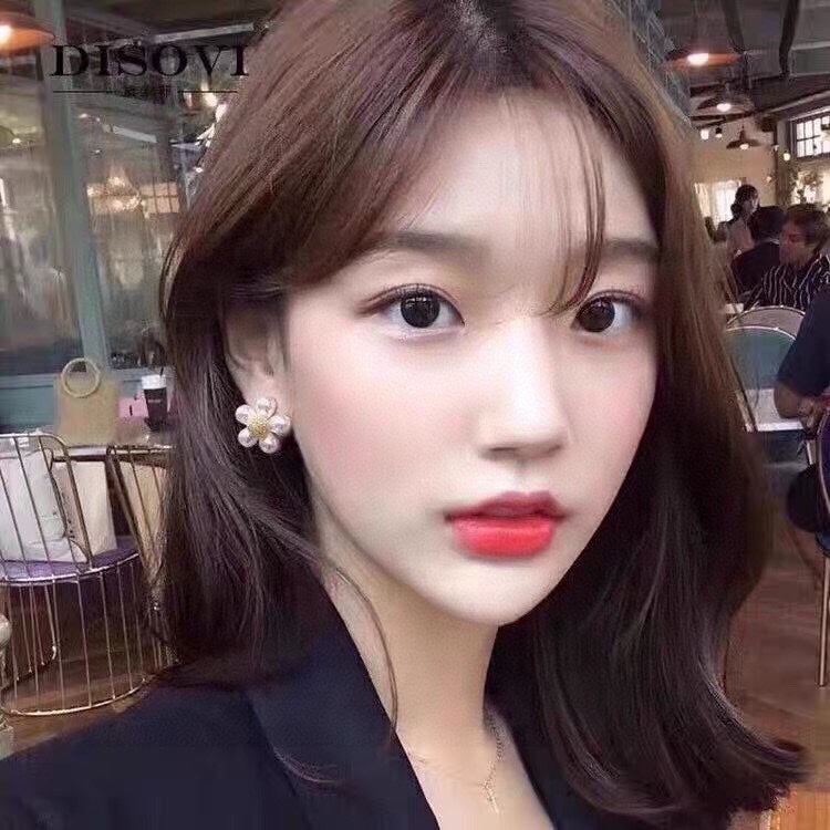 Celine Flower Pearls 18K Gold Earrings