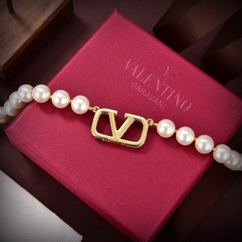 Valentino VLogo Signature 18K Gold Necklace