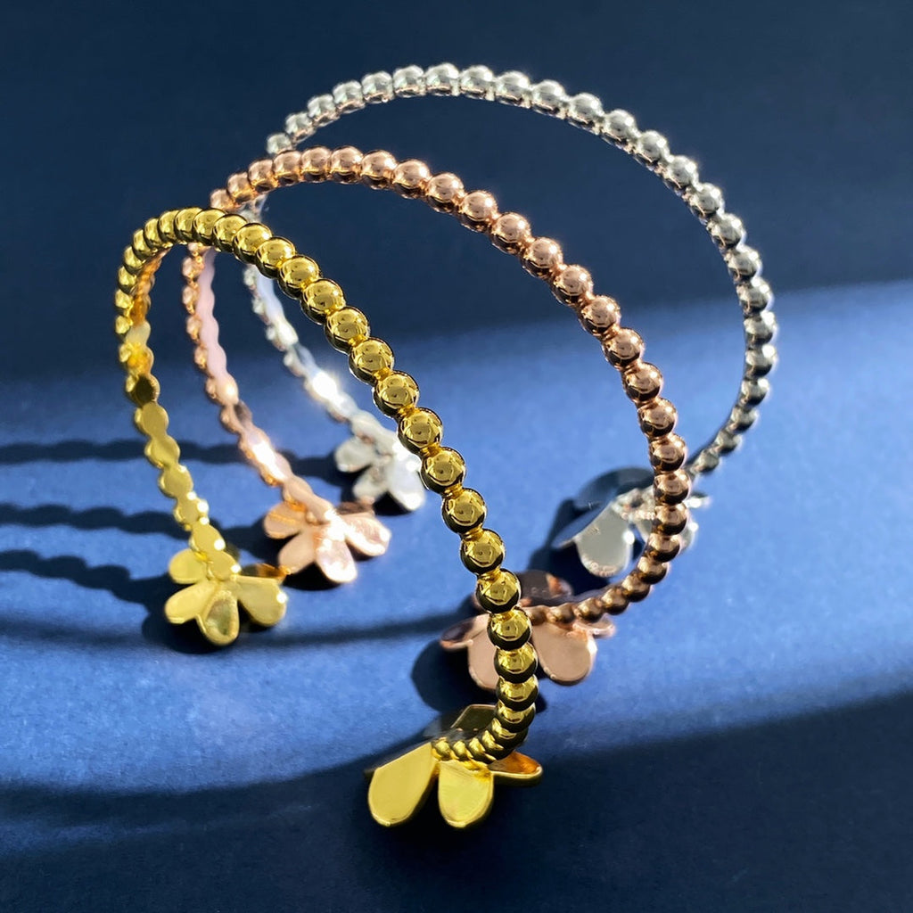 Frivole Open 18K Gold Bracelet