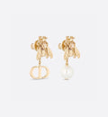 Dior Queen Bee 18K Gold Earrings