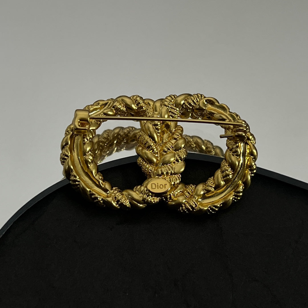 Dior Revolution 18K Gold Brooch