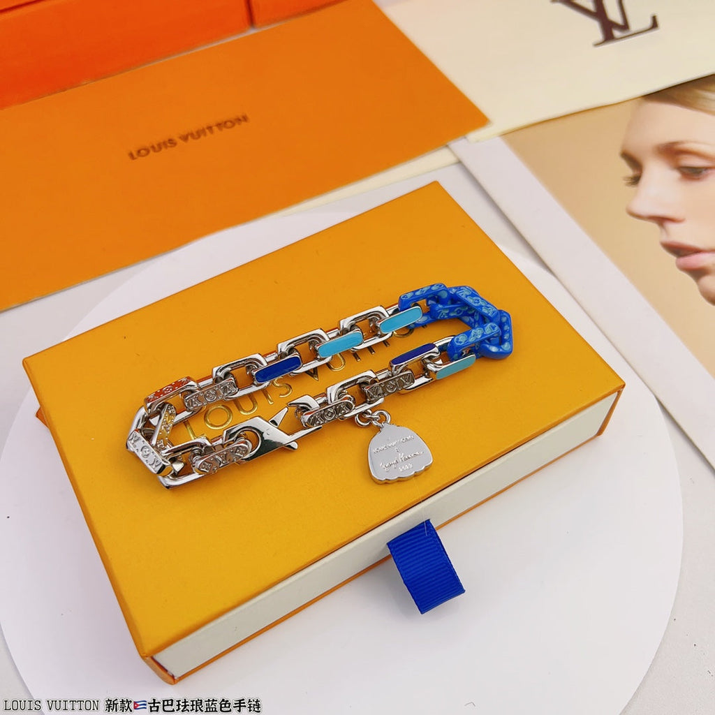 Louis Vuitton x YK Paradise Chain 18K Gold Bracelet