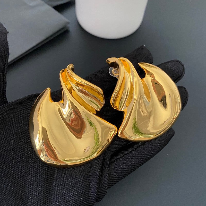 YSL Gold 18K Gold Earrings