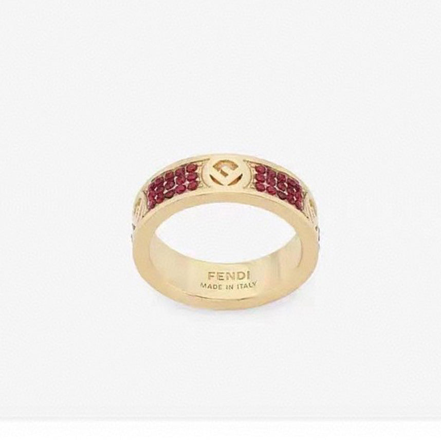 Fendi Is 18K Gold Ring