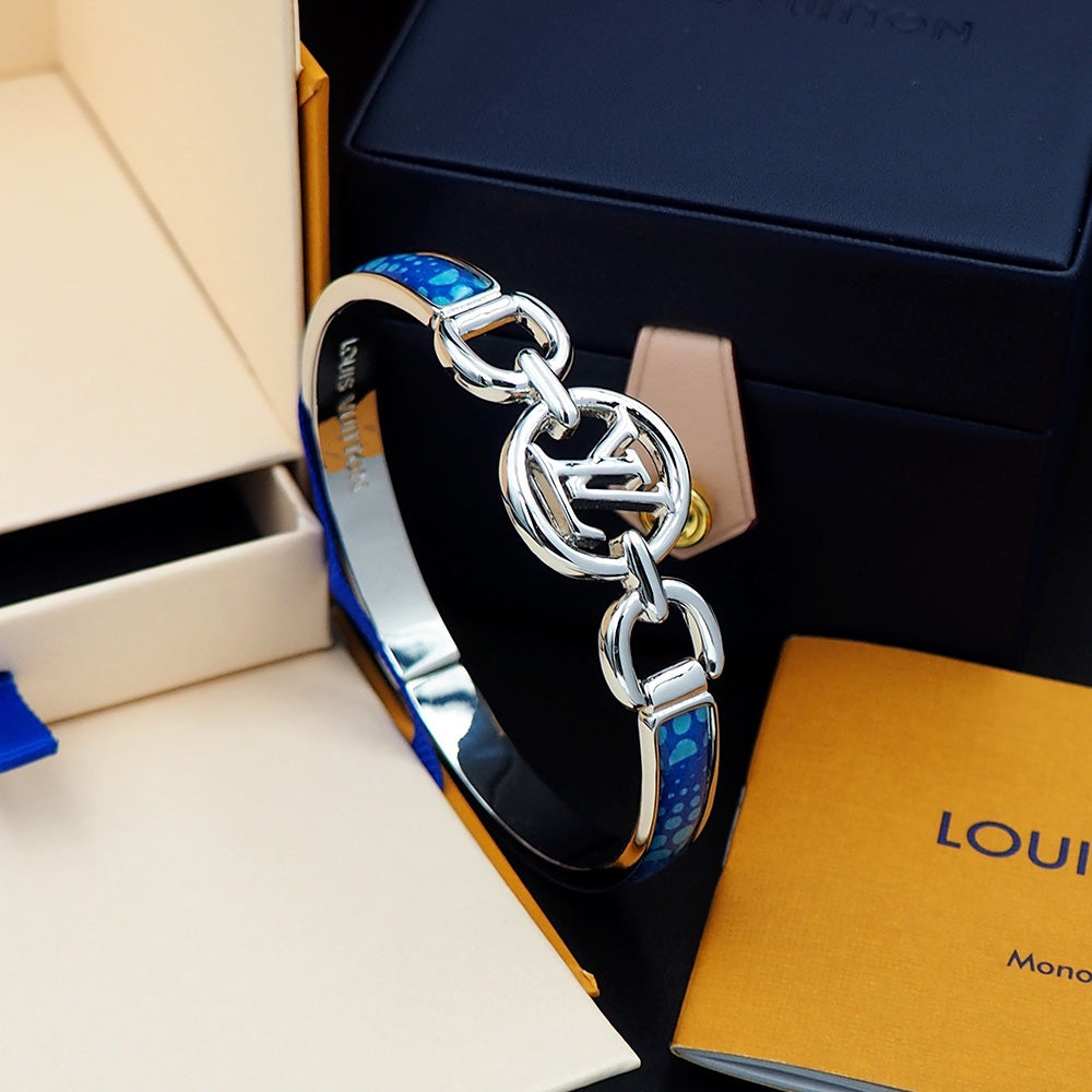 Louis Vuitton x YK Hang It 18K Gold Bracelet