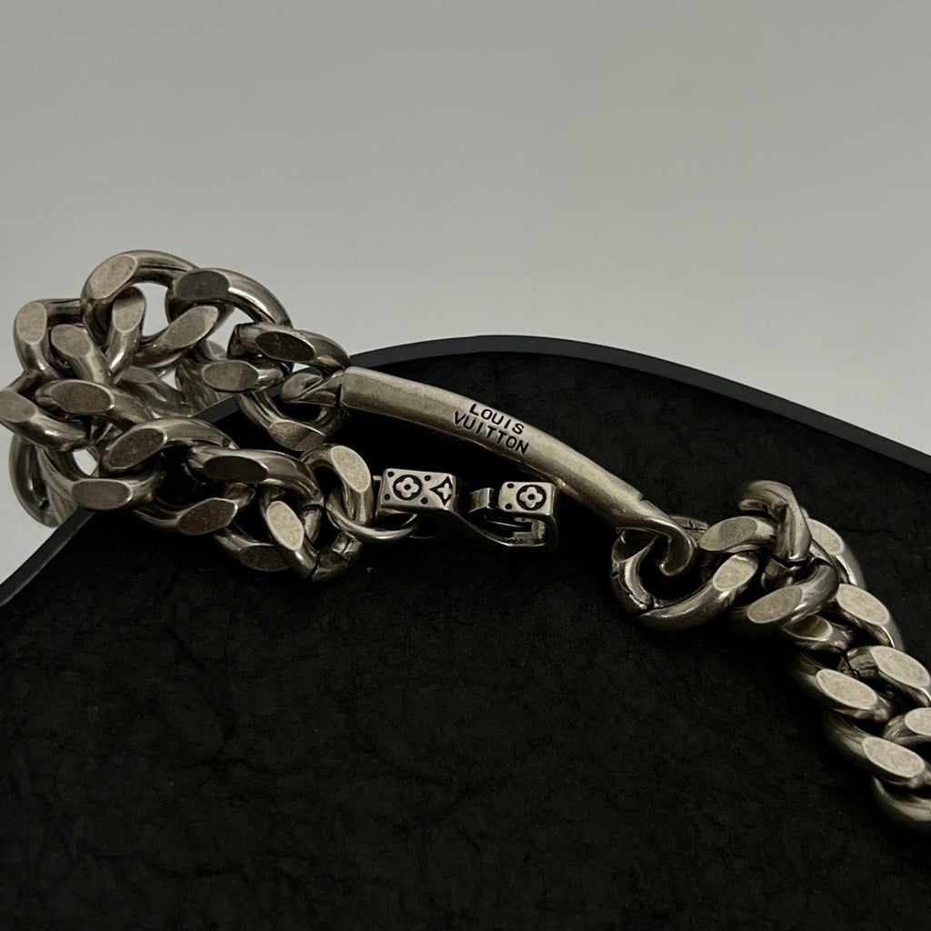 Louis Vuitton Vintage Chains 18K Gold Bracelet