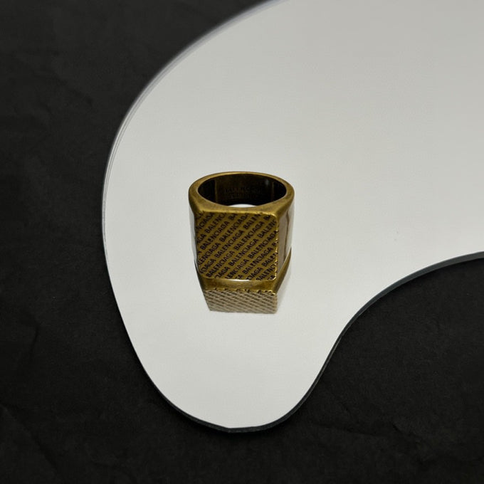 Balenciaga 18K Gold Ring