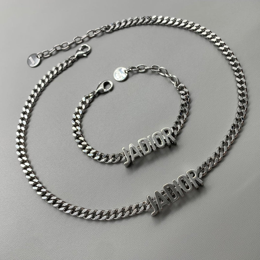 Dior J'adior Chain 18K Gold Necklace