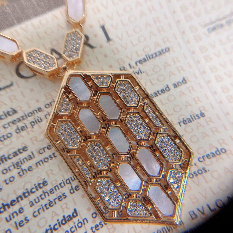 Serpenti Eyes on Me 18K Gold Necklace