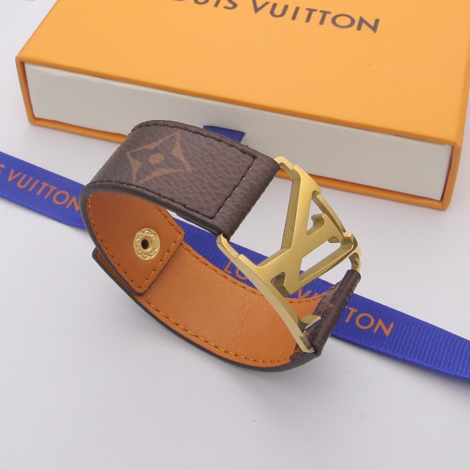 Louis Vuitton Hockenheim 18K Gold Bracelet