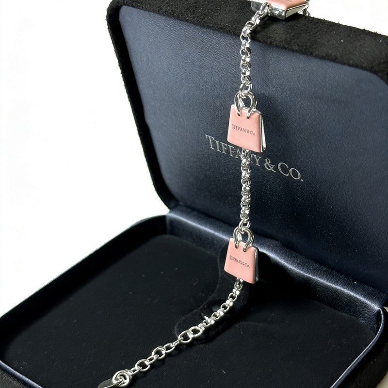 Tiffany Return to Pink Bag 18K Gold Bracelet
