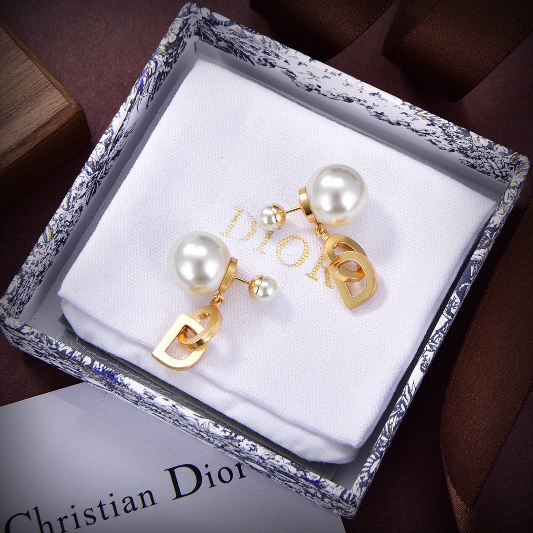Dior Tribales 18K Gold Earrings