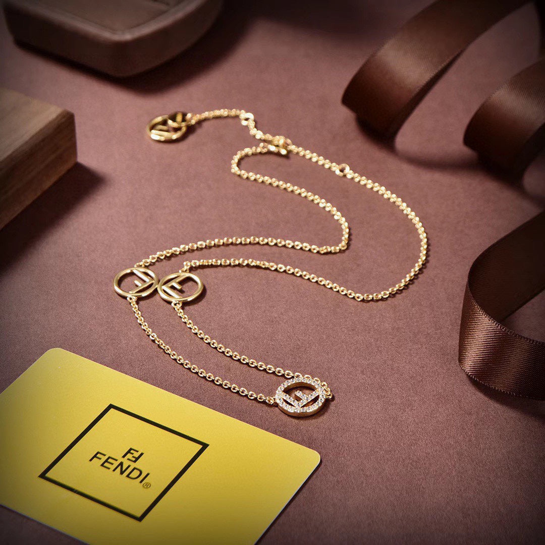 Fendi is 18K Gold Necklace