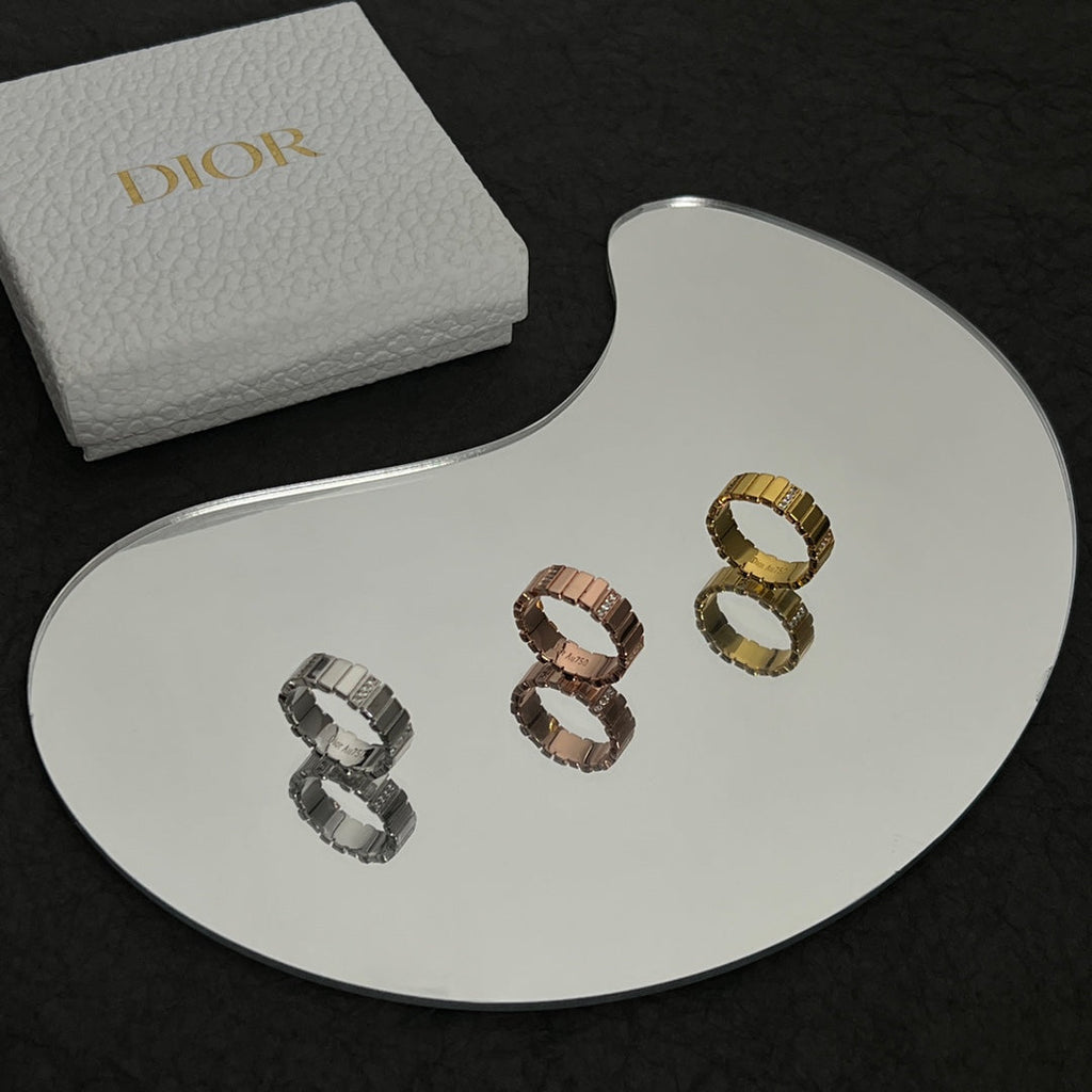 Dior Gem Diamond 18K Gold Ring