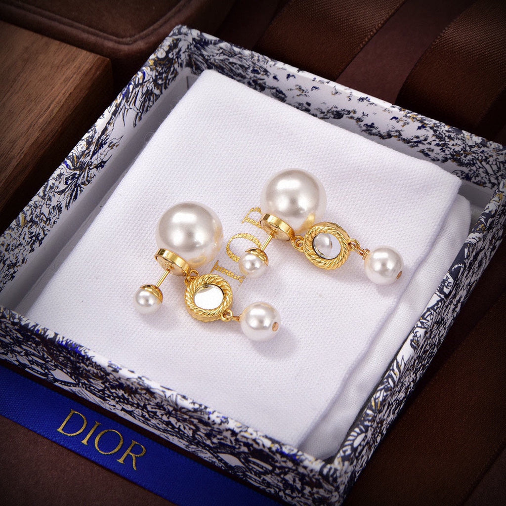 Dior Tribales 18K Gold Earrings