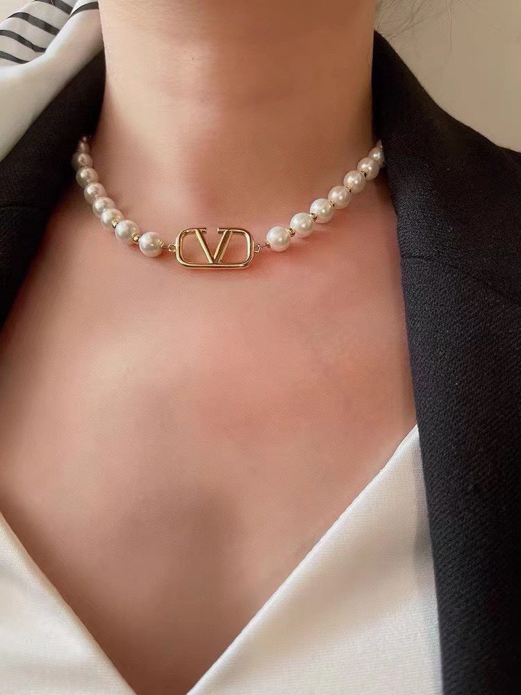 Valentino VLogo Signature 18K Gold Necklace