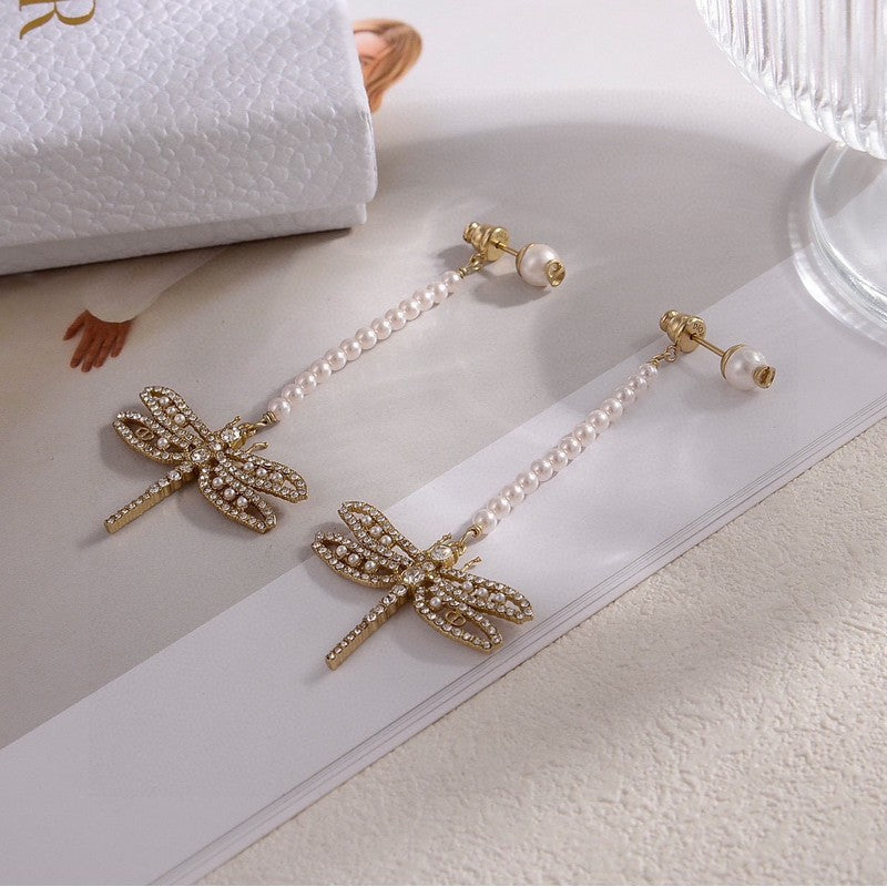 Dior Night Herbarium 18K Gold Earrings