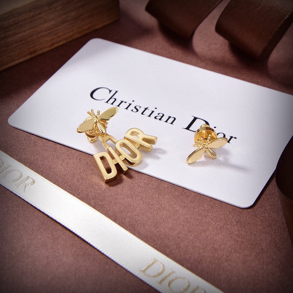 Dior Revolution 18K Gold Earrings