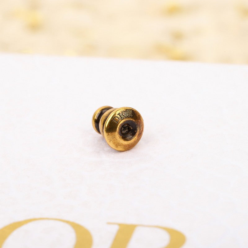 Dior Long Pearls 18K Gold Earrings