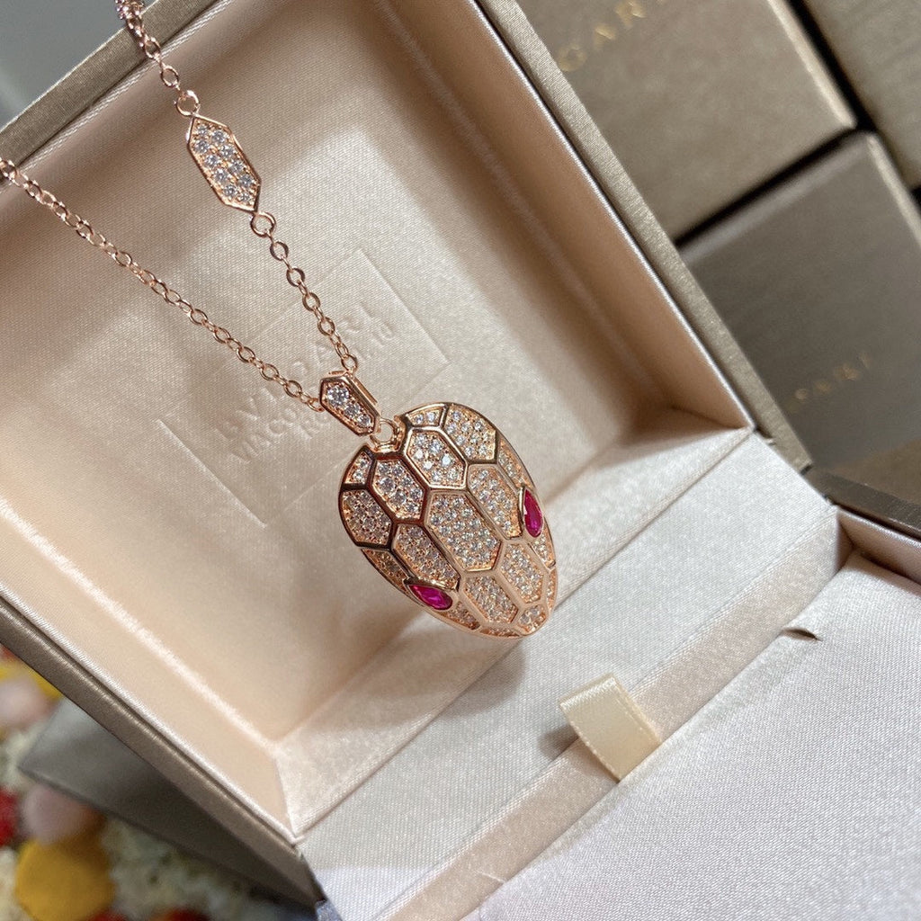 Bvlgari Serpenti 18K Gold Necklace