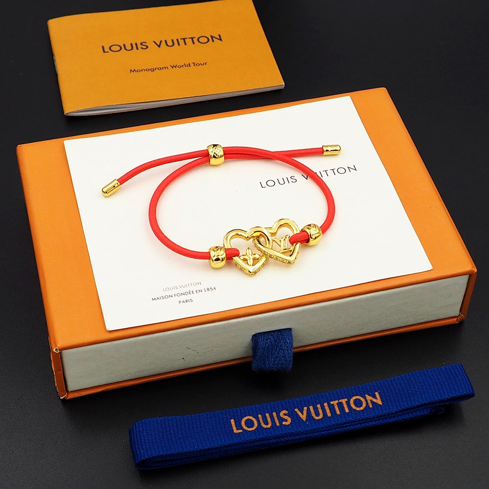 Louis Vuitton My Love Red 18K Gold Bracelet