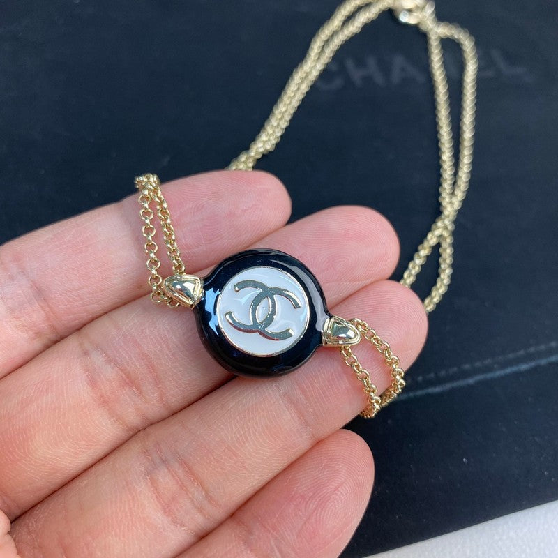 Chanel Chain Choker 18K Gold Necklace