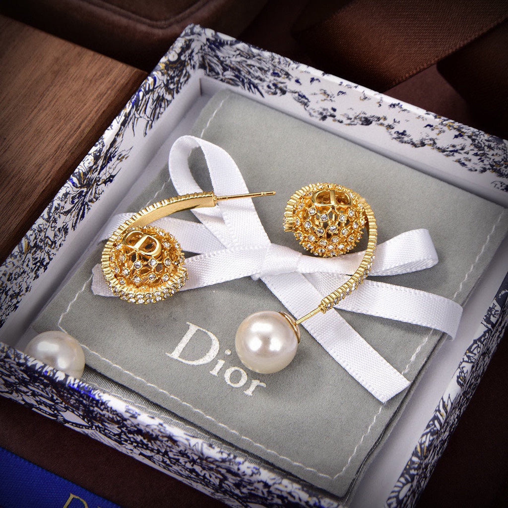 Dior Tribales 18K Gold Earrings